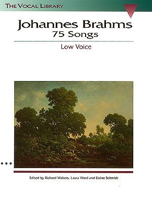 Johannes Brahms, 75 Songs - Low Voice Vocal Buch