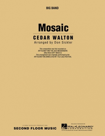 Mosaic for big band score and parts