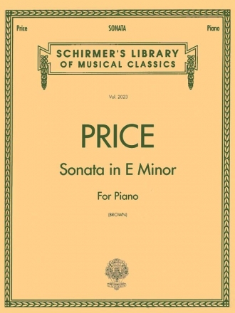 Sonata in E minor for piano