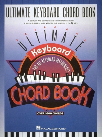 Ultimate Keyboard Chord Book Keyboard or Piano Buch