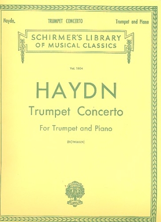 Concerto for trumpet and orchestra for trumpet and piano