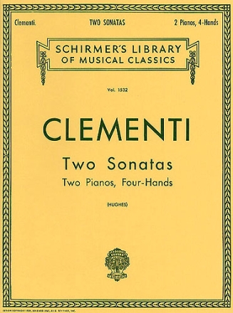 2 sonatas for 2 pianos 4 hands