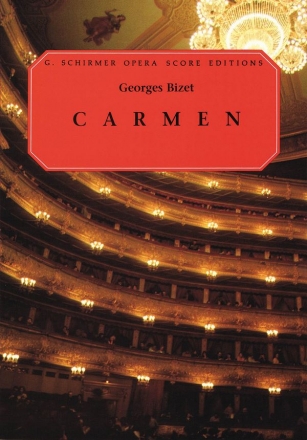 Carmen Opera Vocal Score (frz/en)