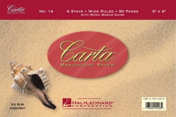 Carta Manuscript Paper No. 14 - Children's  Buch