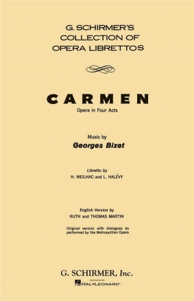 Georges Bizet, Carmen Libretto Buch