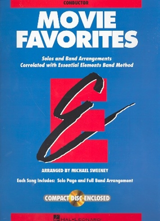 Movie Favorites: for concert band conductor (score)