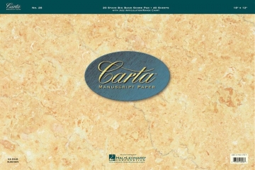Carta Manuscript Paper No. 28 - Professional  Buch