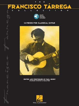 The Francisco Tarrega Collection (+Online Audio) 14 pieces for classical guitar notes and tab