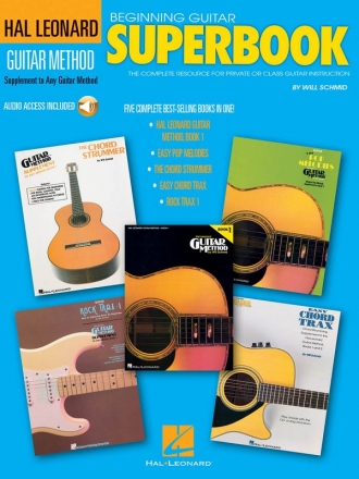 The Hal Leonard Guitar Superbook Gitarre Buch + CD