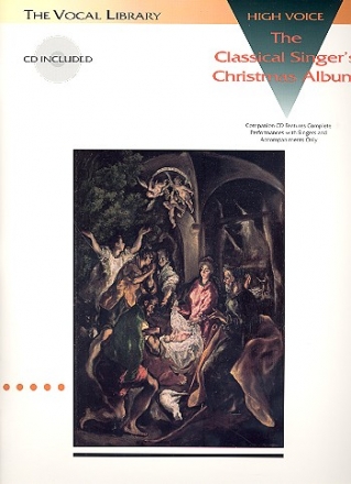 The Classical Singer's Christmas Album (+CD) for high voice and piano