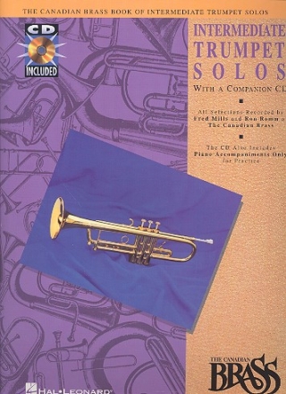The Canadian Brass Book of Intermediate Trumpet Solos (+CD) for trumpet and piano