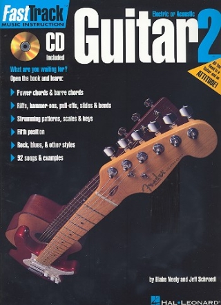 Fast track music instruction (+CD): guitar 2 instruction