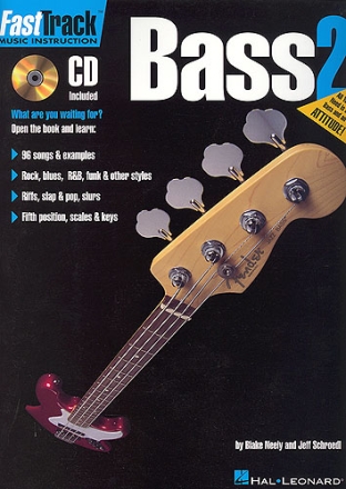 Fast Track Music Instruction (+CD): bass 2 instruction