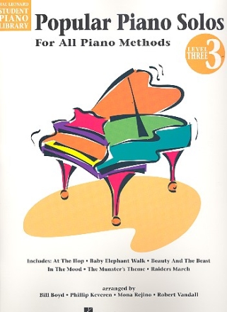 Popular Piano Solos Level 3 for piano