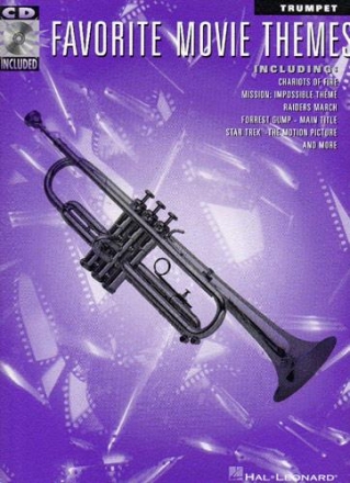 Favorite Movie Themes (+Audio Access): Songbook for trumpet
