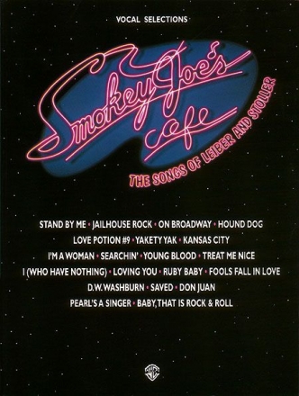 Jerry Leiber_Mike Stoller, Smokey Joe's Cafe Vocal Buch