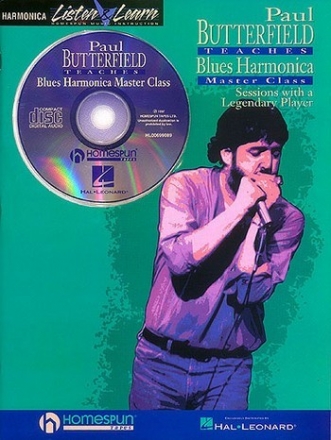 Paul Butterfield teaches Blues Harmonica (+Online Audio)