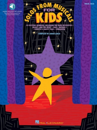 Solos from Musicals for Kids Vocal and Piano Buch + Online-Audio