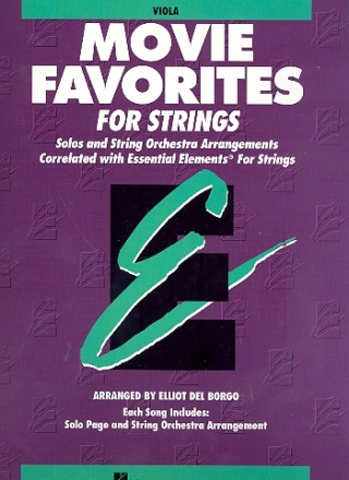 Movie Favorites  for strings viola part