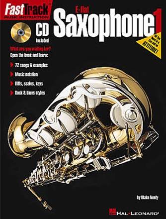 Fast Track Music Instruction (+CD): saxophone E flat 1