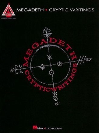 Megadeth - Cryptic Writings Gitarre Buch
