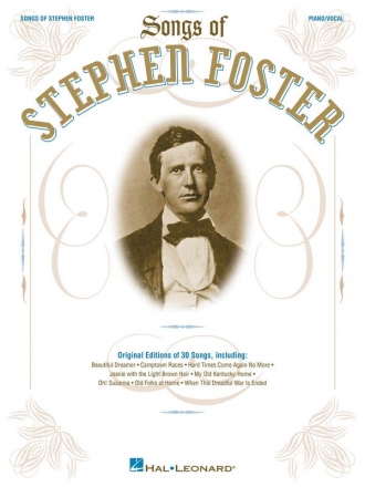 The Songs of Stephen Foster songbook piano/vocal/guitar