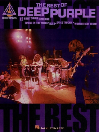 The Best of Deep Purple fr Gitarre/Tabulatur (+Texte)