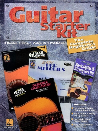 Guitar Starter Kit Gitarre Buch + CD
