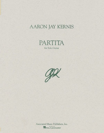 Aaron Jay Kernis, Partita Gitarre Buch