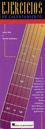 Warm-Up Exercises Gitarre Buch