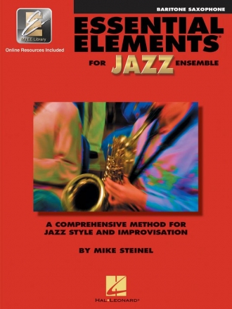 Essential Elements for Jazz Ensemble (Baritone Sax Baritone Saxophone Buch + CD