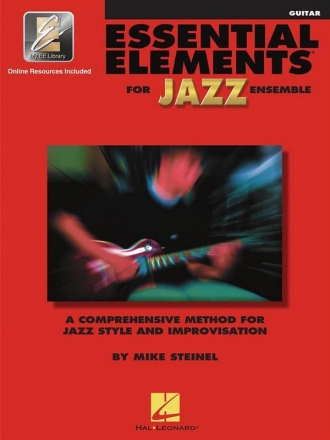 Essential Elements for Jazz Ensemble (Guitar) Gitarre Buch + Online-Audio