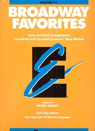 Broadway Favorites: for concert band baritone t.c.