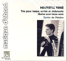 Trio f�r Harfe, Violine und Cello - CD