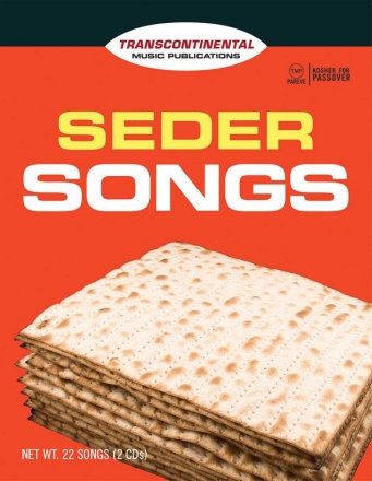 Seder Songs Melodyline, Lyrics and Chords Buch + CD