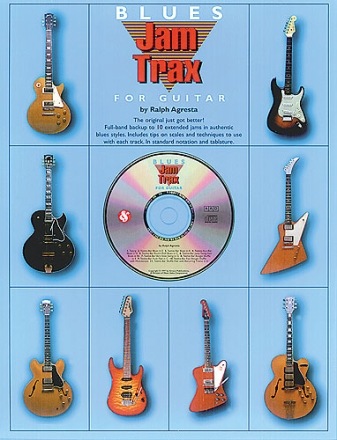 Blues Jam Tracks (+CD) for guitar