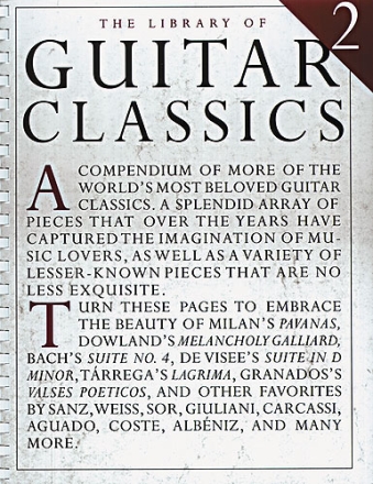 The Library of Guitar Classics vol.2 for guitar