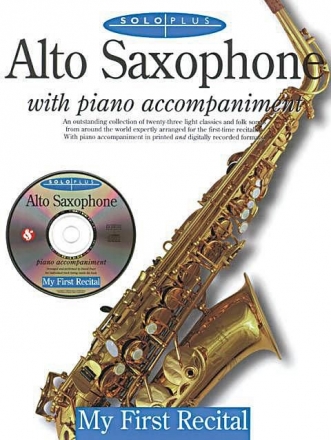 Solo Plus - My First Recital Alto Saxophone Buch + CD