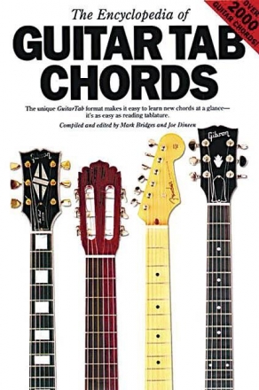 The Encyclopedia of Guitar Tab Chords Gitarre Buch