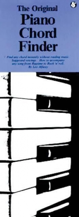 The Original Piano Chord Finder Klavier Buch