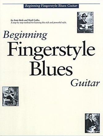 Beginning Fingerstyle Blues Guitar (+CD)