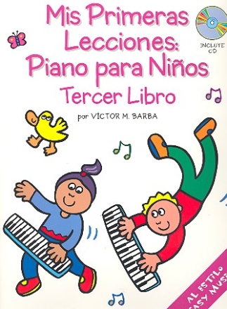 Mis Primeras Lecciones Vol.3 (+CD) Piano para Ninos