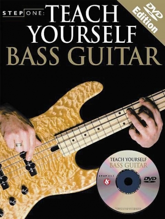Step One: Teach Yourself Bass Guitar Bass Guitar Buch + DVD