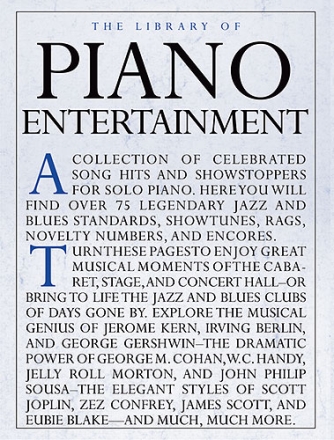 The Library of Piano Entertainment: for piano solo