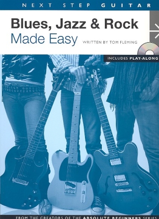 Blues Jazz & Rock made easy (+CD): for guitar/tab