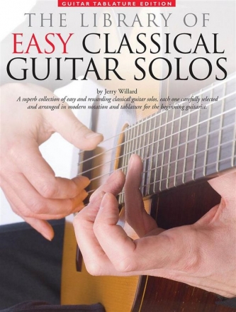 Library of Easy Classical Guitar Solos for guitar/tab