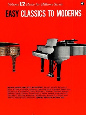 Easy Classics to Moderns 142 easy original pieces for piano