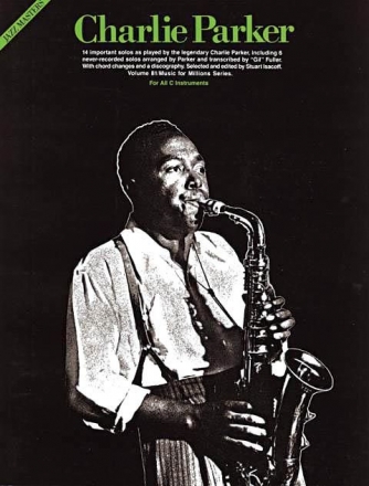 Charlie Parker - Jazz Masters Series C Instruments Buch