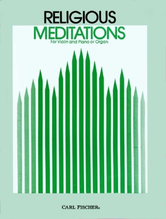 RELIGIOUS MEDITATIONS FOR VIOLIN AND PIANO OR ORGAN AMBROSIUS, W.F., ARR.