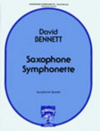 SAXOPHONE SYMPHONETTE FUER 4 SAXOPHONE (AATB) PARTITUR UND STIMMEN